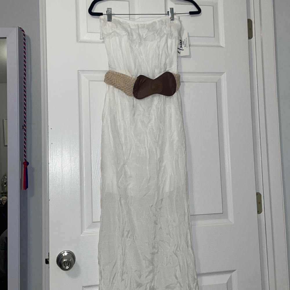 Brand new white dress